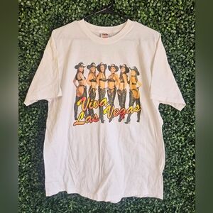 Mens XL Vintage Viva Las Vegas Tshirt